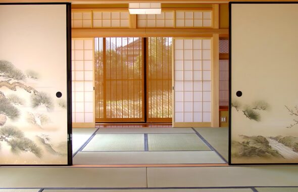 和室のふすまの張替え