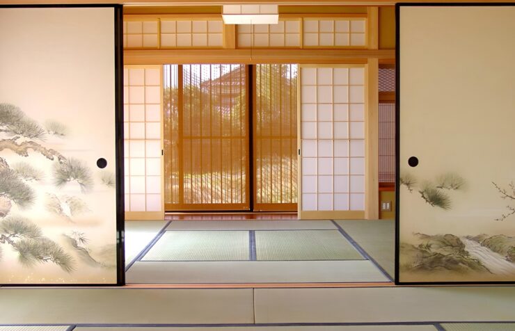 和室のふすまの張替え