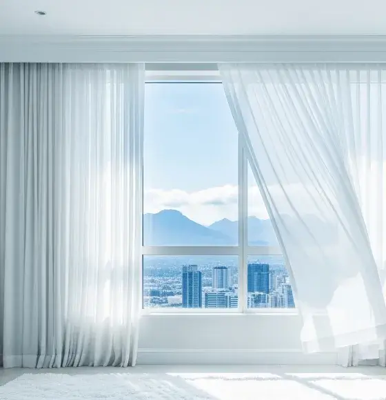 カーテンの設置